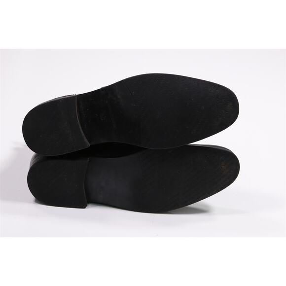 Banana Republic Mens Black Wingtip Ankle Leather Boots US 8.5 - Picture 9 of 12